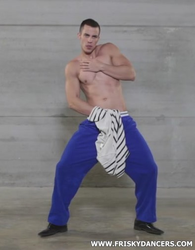 Go-go boy dancing